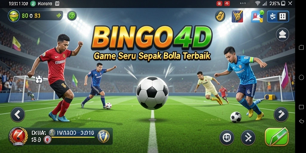 Tampilan menarik dari gameplay BINGO4D yang seru.