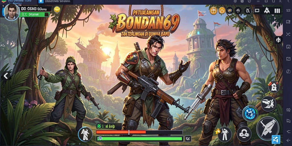 Tampilan gameplay menarik dari BONDAN69 yang penuh petualangan.