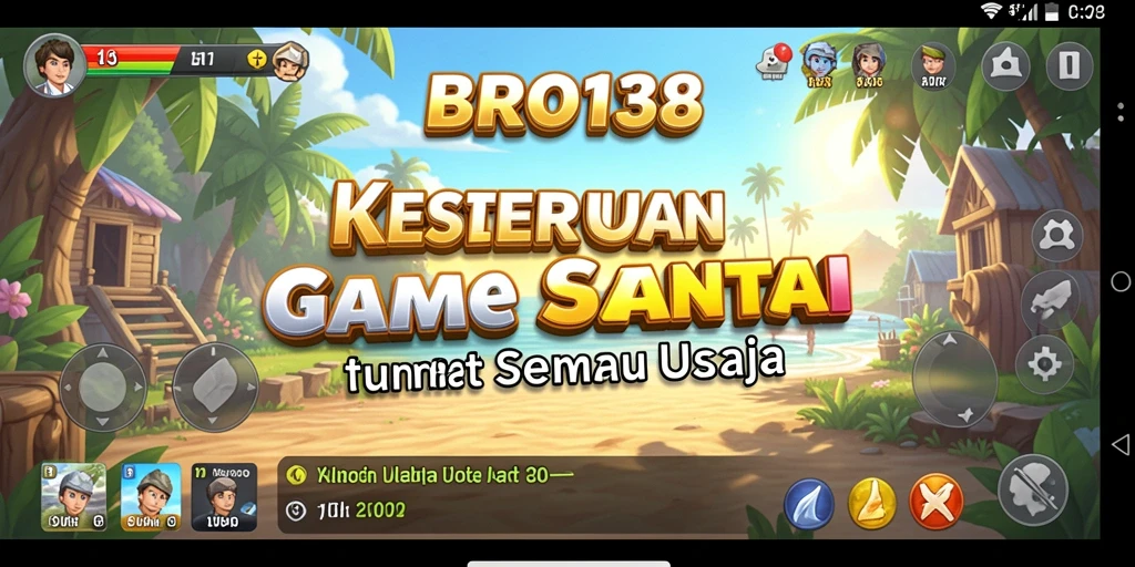 Screenshot yang menunjukkan gameplay seru dalam BRO138.