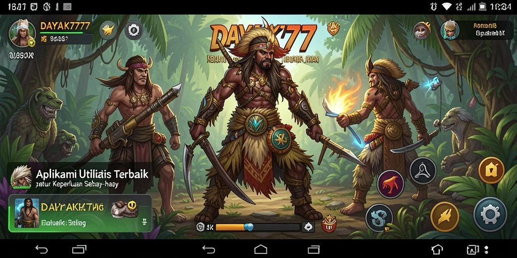 Tangkapan layar <strong>DAYAK777</strong> menunjukkan antarmuka pengguna yang bersih dan intuitif.