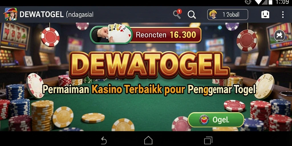 Tampilan gameplay DEWATOGEL yang menarik dan interaktif.