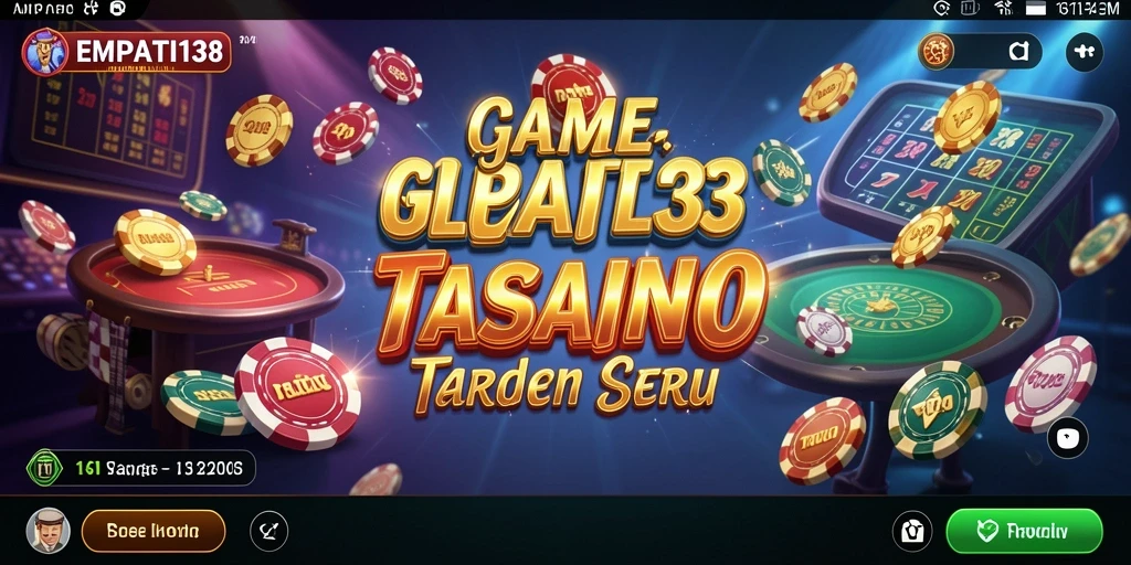 Tampilan gameplay menarik dari <strong>EMPATI138</strong> dalam suasana Kasino yang seru.