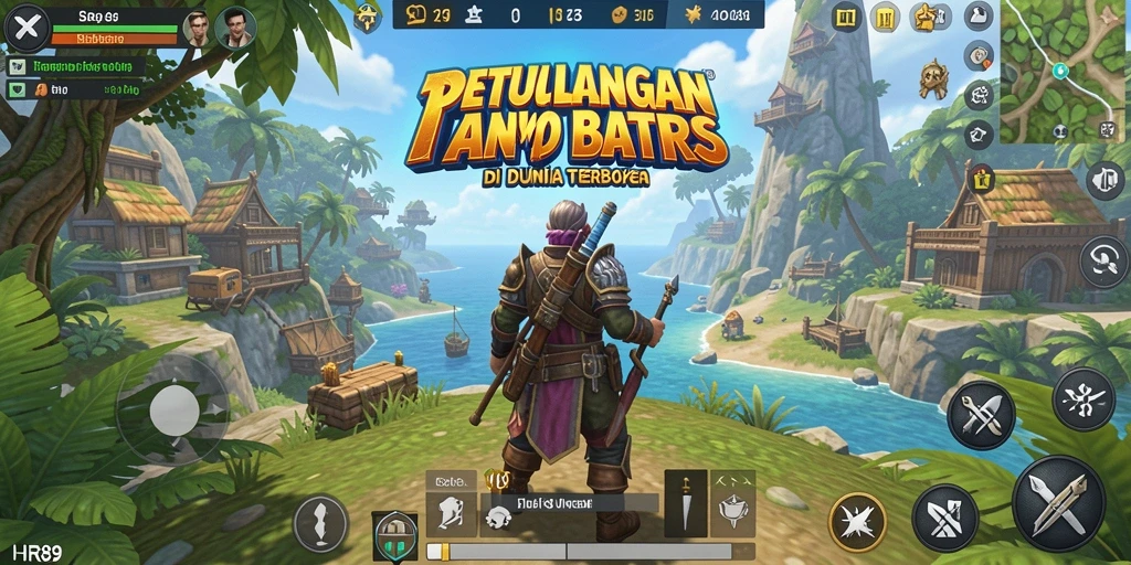 Gameplay Open World yang menakjubkan dalam HR89.