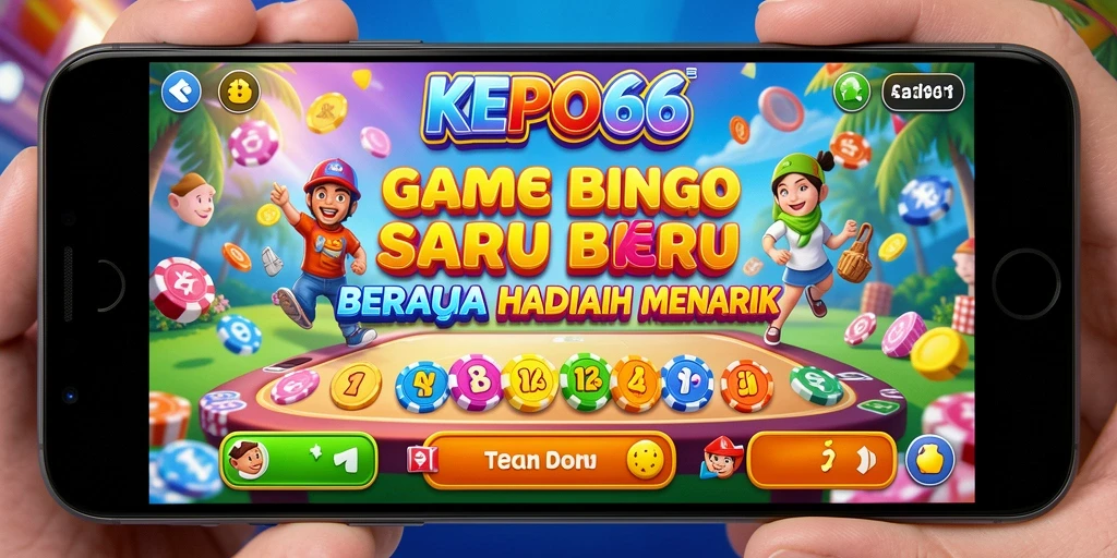 Gameplay KEPO66 yang seru dan interaktif dalam permainan Bingo.
