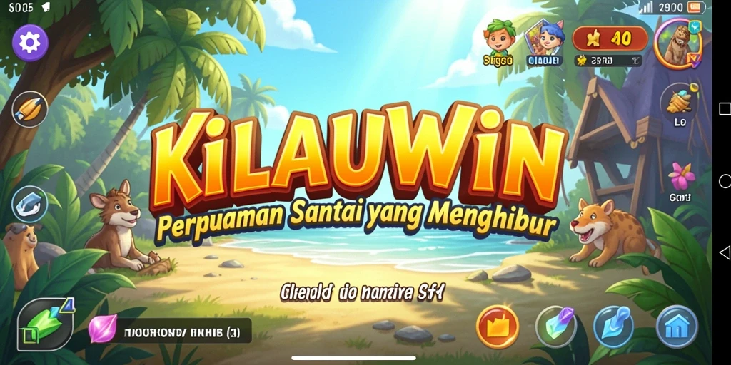 Tampilan gameplay KILAUWIN yang menyenangkan dan menarik.