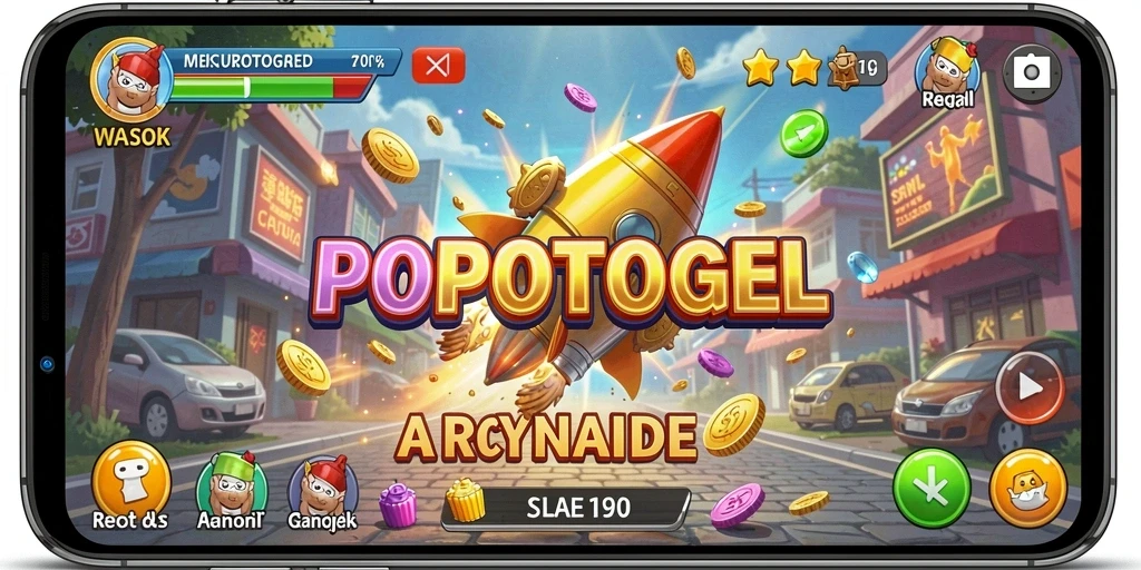 Tampilan gameplay seru dari POPOTOGEL yang menarik perhatian.