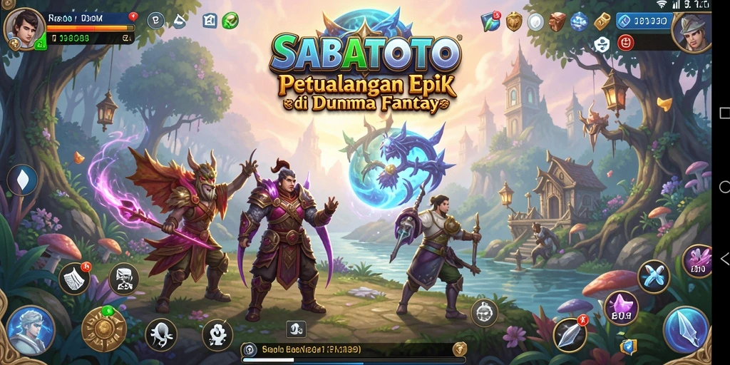 Screenshot gameplay SABATOTO menampilkan karakter utama dalam petualangan yang mendebarkan.