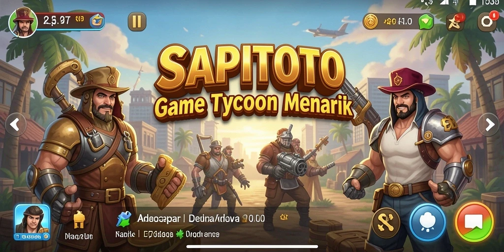 Tampilan gameplay SAPITOTO yang menarik dan interaktif.