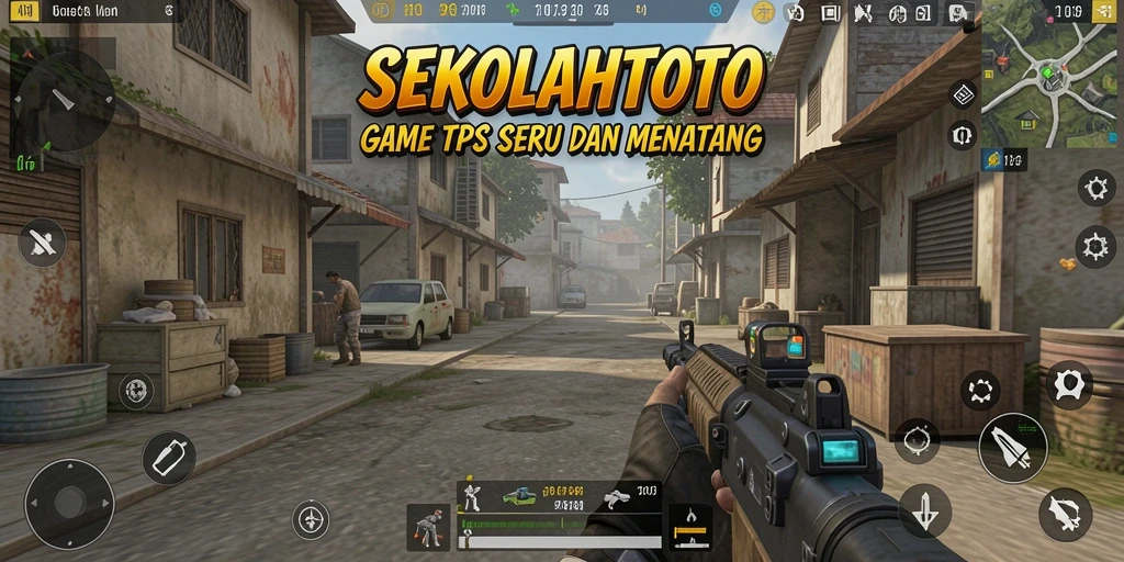 Tampilan gameplay menegangkan dari SEKOLAHTOTO dengan aksi seru.