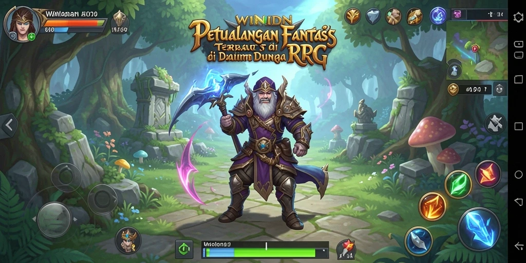 Tampilan memukau dari gameplay RPG yang mengasyikkan.