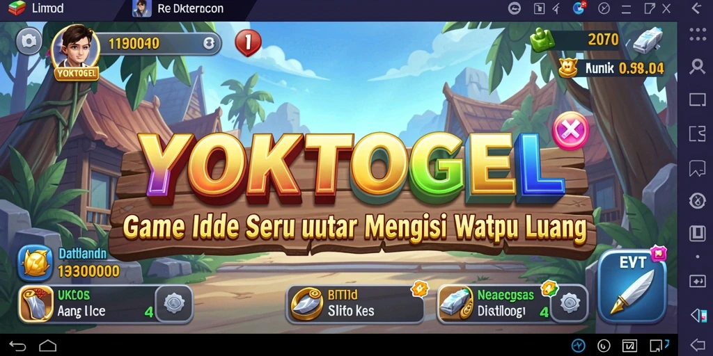 Tampilan gameplay YOKTOGEL yang menarik dan interaktif.