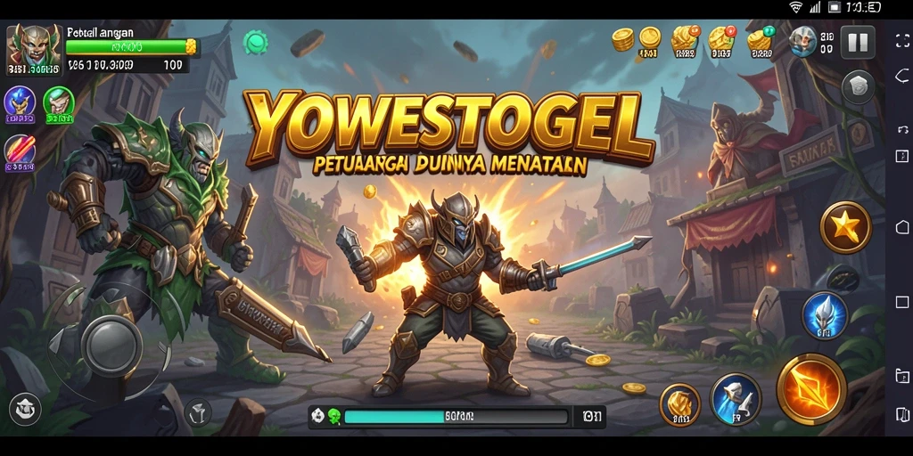 Tangkapan layar YOWESTOGEL menampilkan aksi seru dalam eksplorasi petualangan.