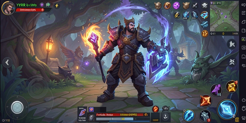 Tangkapan layar gameplay YYRR yang menunjukkan aksi pertarungan seru.